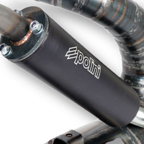 Vespa V90 V100 V125 Prim ET3 PK125 POLINI Big Evo Evolution Straight Racing Exhaust