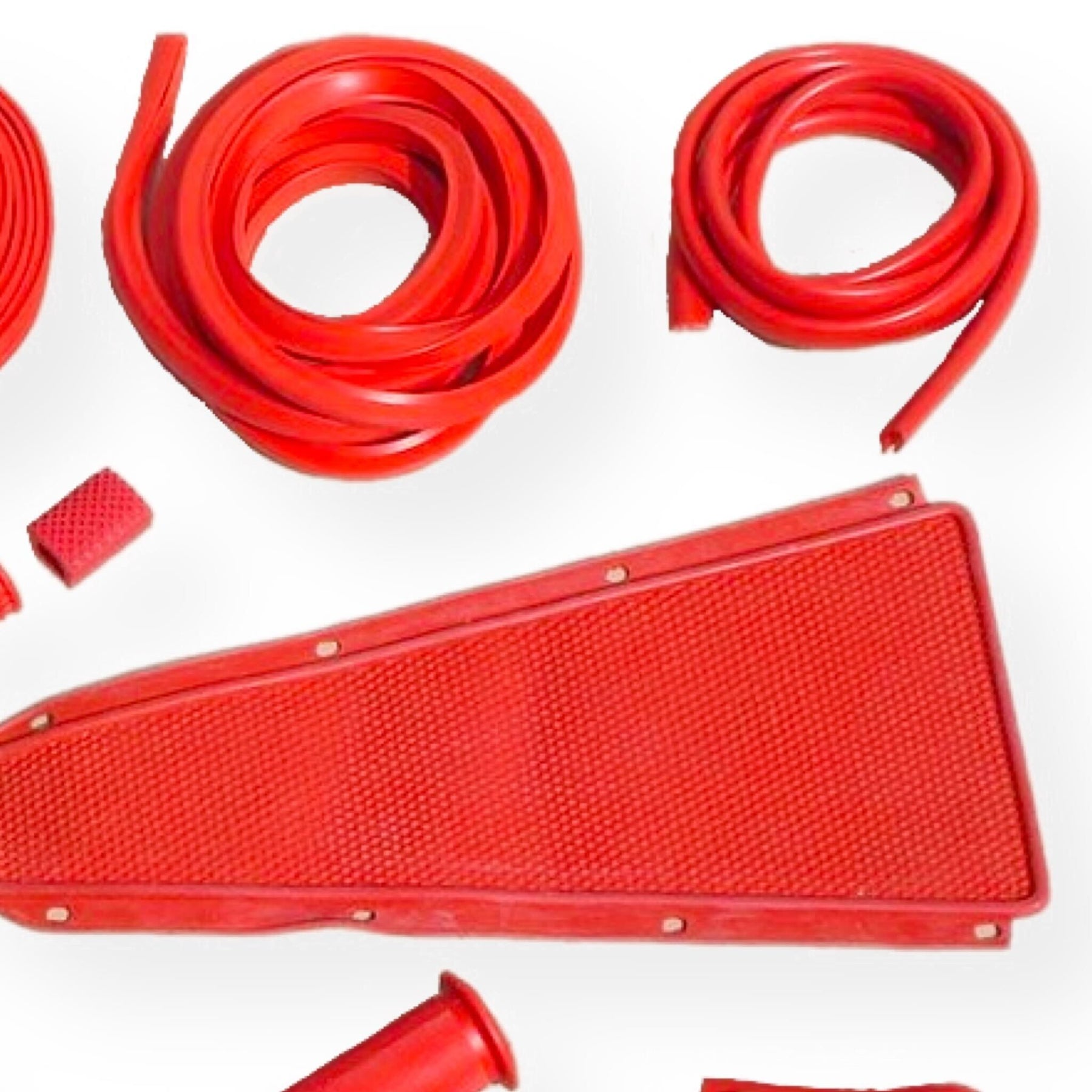 Vespa VBB Sportique GS Rubber Set Kit Pack - Red