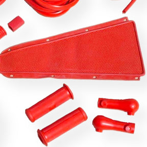 Vespa VBB Sportique GS Rubber Set Kit Pack - Red