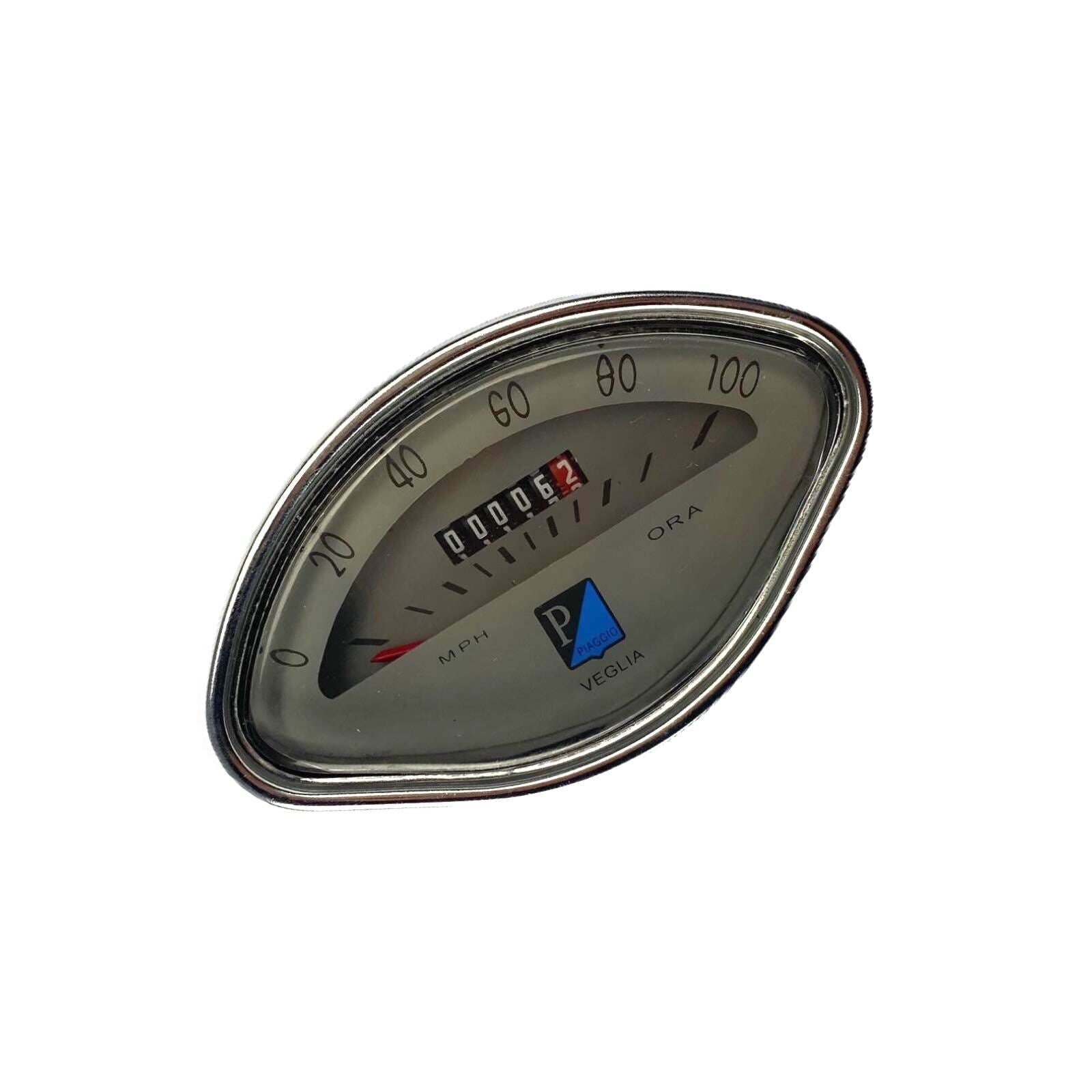 Vespa VBB Sprint Sportique GS150 150 SS180 100mph Speedometer - Grey