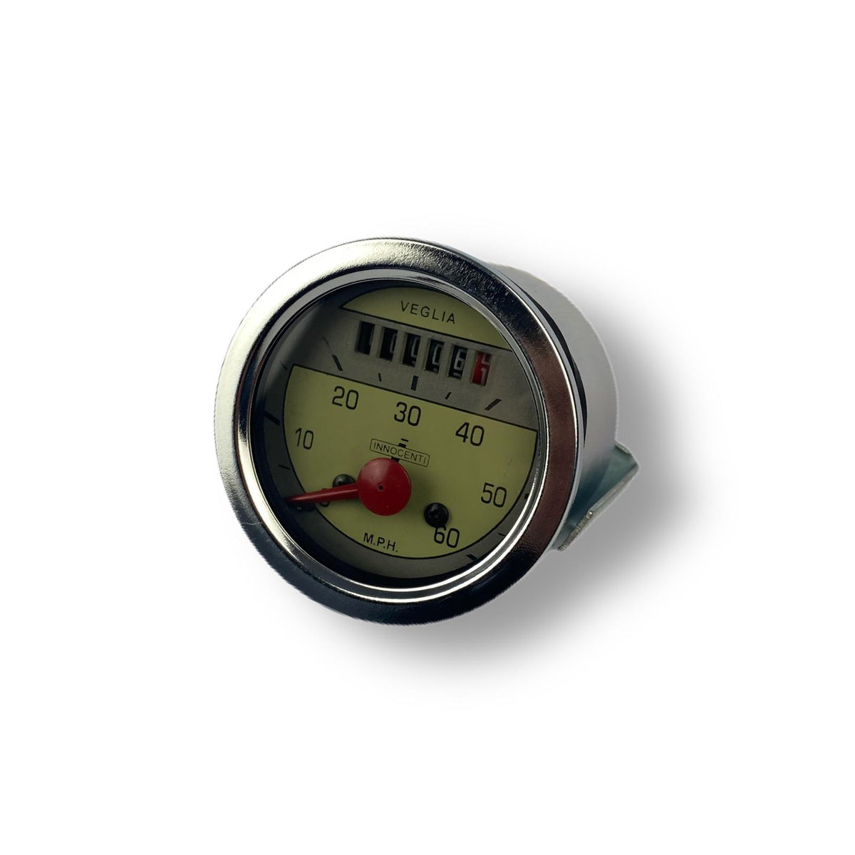 Lambretta LD D 125 150 Speedometer 60 mph - Green