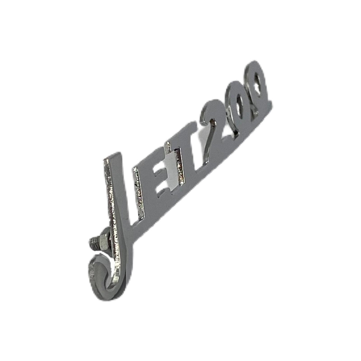 Lambretta Jet 200 Legshield Badge - Chrome