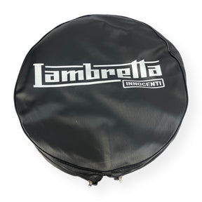 Wheel - Spare Wheel Cover 10" - Lambretta Big Logo - Made To Order