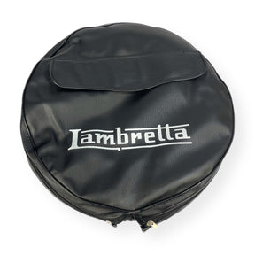 Wheel - Spare Wheel Cover 10" - Lambretta Logo And Pouch - Made To Order