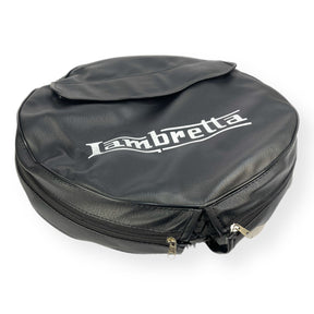 Wheel - Spare Wheel Cover 10" - Lambretta Logo And Pouch - Made To Order