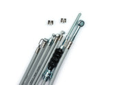 Vespa PX EFL (1984-) Disc MY LML BGM PRO Silk Liner Cable Set Kit - Grey