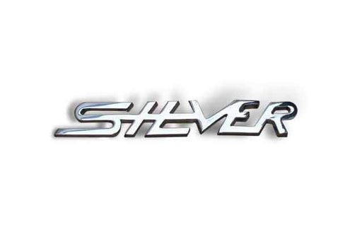 Lambretta SILVER Special Legshield Badge - Chrome
