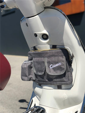 Vespa Lambretta Scooter Glovebox Bag - Grey