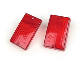 Vespa PK50 S PK80 S PK125 S Front & Rear Indicator Unit Set - Red