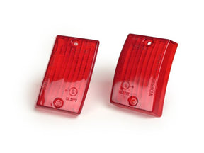 Vespa PK50 S PK80 S PK125 S Front Indicator Lens Set - Red