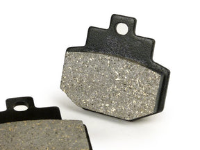 POLINI Brake Pads - Benelli Adiva 125cc 150cc 2000 (r), Gilera DNA 125 180cc 2001 (r), Runner 125cc VX 180cc VXR 200cc VXR 02-06(r) 55.5x49mm