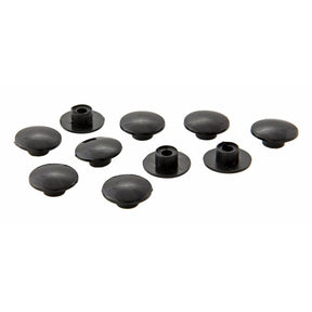 Vespa ET2/ET4/LX/LXV/S/GTS/GTS Super/GTV/GT 50-300cc SIP Black Wheel Stud Cover - Front or Rear 10pcs