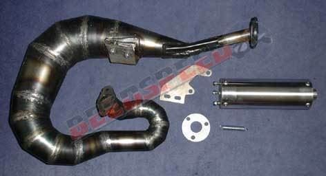 Lambretta - Exhaust For Use With RB Kit - A/F Rayspeed - RB Race