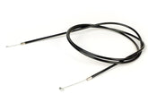 Vespa PX EFL (1984-) BGM Original Complete Throttle Cable - Black