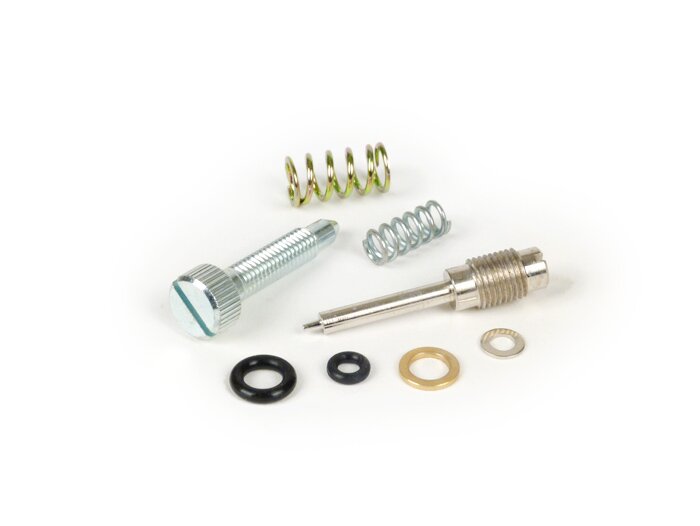 Dellorto PHBL PHBH 22 24 25 26 28 30 Fuel/air mixture screw and throttle valve adjuster screw set
