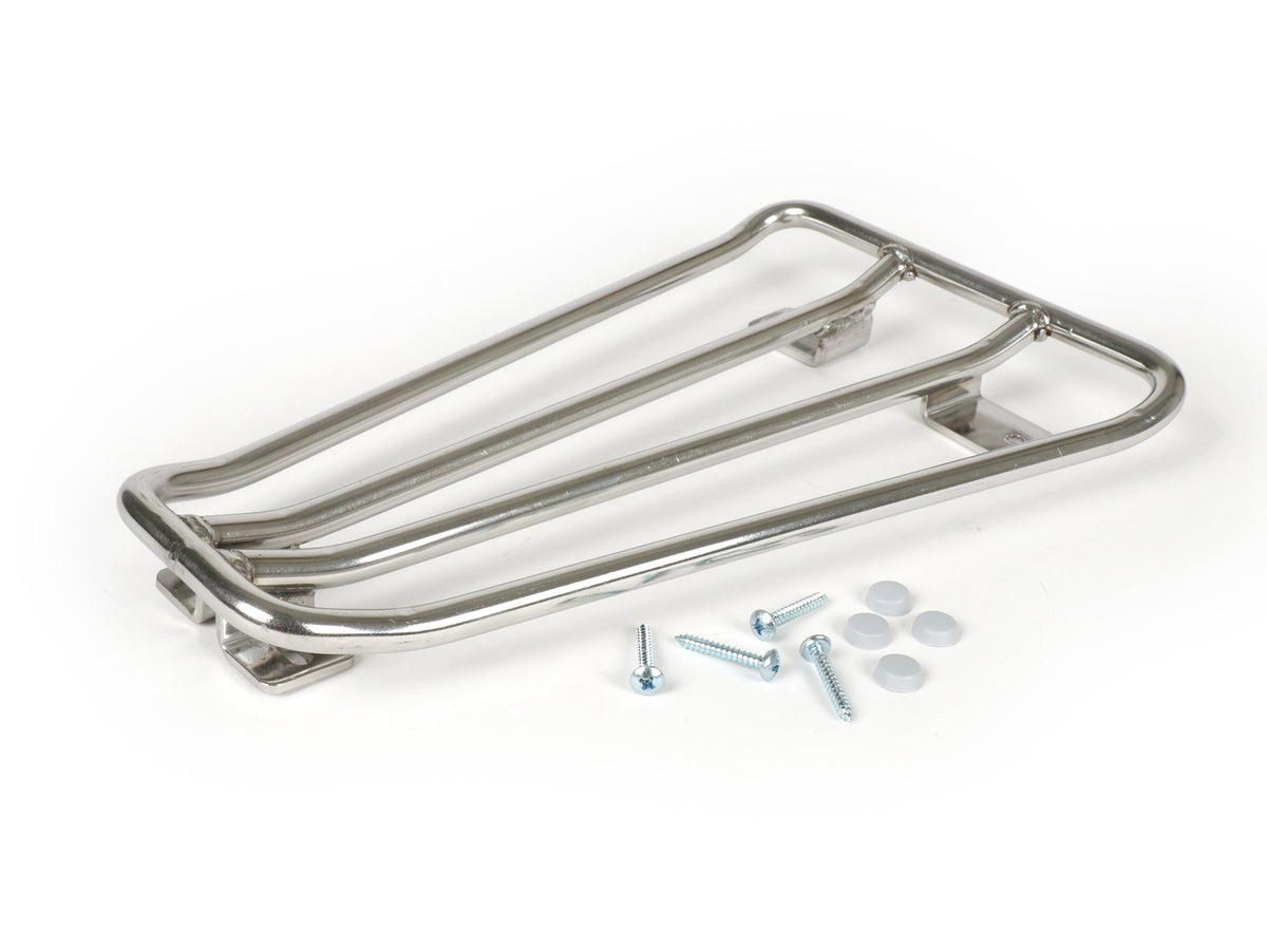 Vespa PX T5 LML 125-200 Moto Nostra Floor Board Rack - Stainless Steel