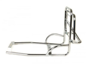 Vespa PX PE T5 Classic Rally Super Sprint VBB SS/GS Rear Fold Down Rack & Backrest with Grabrails - Chrome Cuppini