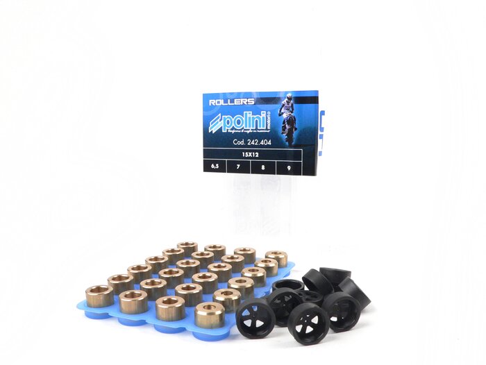 POLINI Premium Variator Roller Set 15x12mm- 6.5-7.0-8.0-9.0g