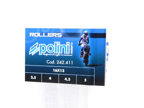 POLINI Premium Variator Roller Set 16x13mm- 3.5-4.0-4.5-5.0g