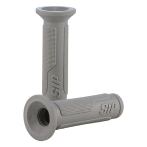 Vespa PX T5 V50-125 Prim ET3 GT/GTR Super Sprint Rally SIP SERIES PORDOI Handlebar Grips - Pebble Grey Ø24/24mm