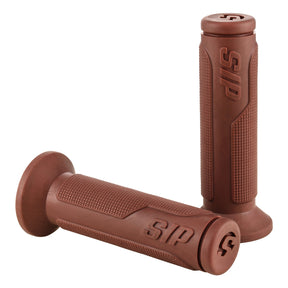 Vespa PX T5 V50-125 Prim ET3 GT/GTR Super Sprint Rally SIP SERIES PORDOI Handlebar Grips - Chocolate Brown Ø24/24mm