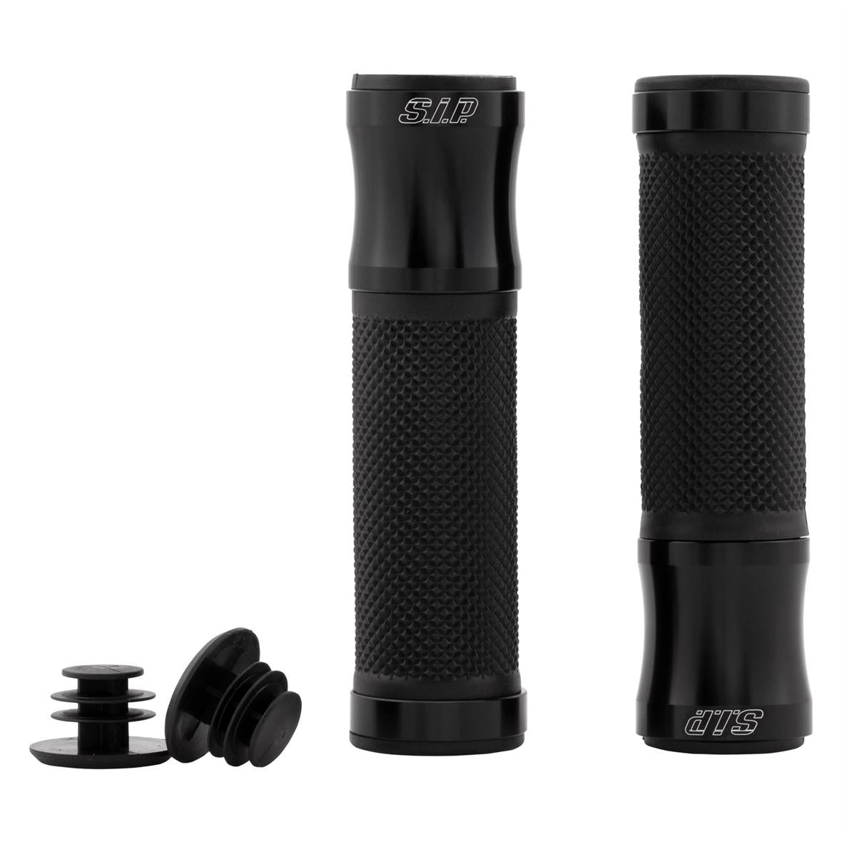 Vespa GTS Super GT GT L 125-300cc SIP Aluminium Black Handlebar Grips 22/24mm Diameter