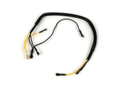 Vespa PX (-1984,AC,Italian Models) Handlebar Wiring without battery, white ignition switch body with 4 Plugs