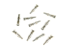 Vespa PK PX EFL Cosa T5 Crimp Terminal for Bullet Plug Stator/Wiring Loom 20mm Ø2.1mm - 10 Pieces - Male