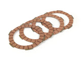 Vespa Smallframe PK XL2 type BGM PRO Superstrong Racing Red Clutch Friction Plate Set - 4 Plates