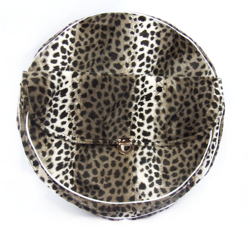 10" Leopard Skin Spare Wheel Cover With pouch