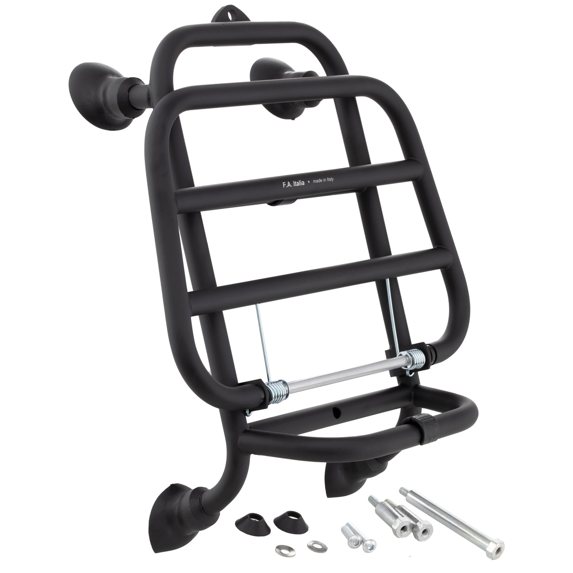 Vespa GTS GTS Super HPE GTV 125-300cc ('19-) Fold Down Front Carrier - Matt Black