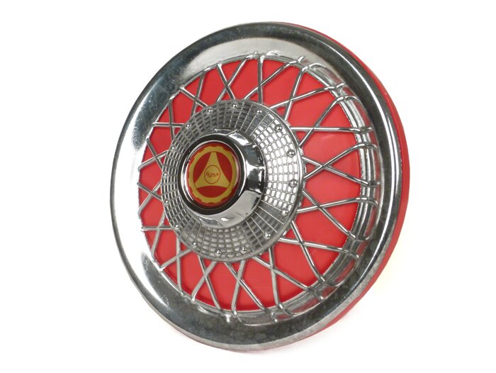 Vespa PX PE T5 V50 Prim PK 10" Wheel Disc Spoked - Red