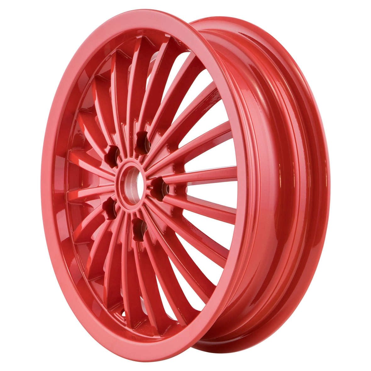 Vespa GTS Super GT GTV L 125-300cc SIP Wheel Rim 3.00 x 12” - Red