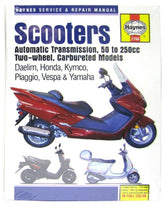 Daelim Honda Kymco Piaggio Vespa Yamaha Automatic Scooters 50 to 250cc Haynes Manual