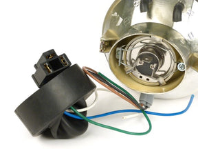 Vespa SS50/90 Prim ET3 Super VNV VBA/B GS150/160 VGLA/B Halogen Headlight Conversion 12V 35/35W HS1 (H4) Ø=120mm