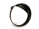 Vespa LX 50-150 GTV GT 60 125-300 Moto Nostra Headlight Rim with Visor - Flat Black