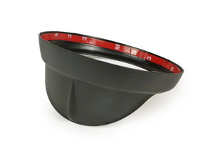 Vespa LX 50-150 GTV GT 60 125-300 Moto Nostra Headlight Rim with Visor - Flat Black
