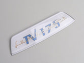 Lambretta Series 3 TV175 Rear Frame Badge Insert White/Gold - Casa Lambretta