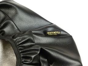 Vespa V50 Primavera 125 ET3 VESTIMOTO Stretch Seat Cover (with seat lock) - Black