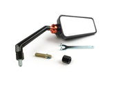 Vespa Lambretta Universal Stage6 F1 Black Mirror M8 x 20 - Right Hand
