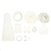 Vespa - Rubber Set - Sportique, VBB, GS etc. - White / Creamy - Beedspeed