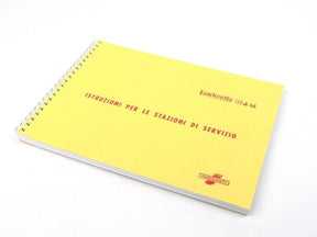 Lambretta D LD 125 150 Workshop Manual - Italian