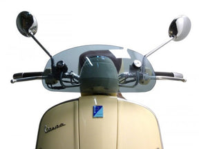 Vespa GTV GT 60 Moto Nostra Flyscreen w=435mm h=195mm - Smoked Grey